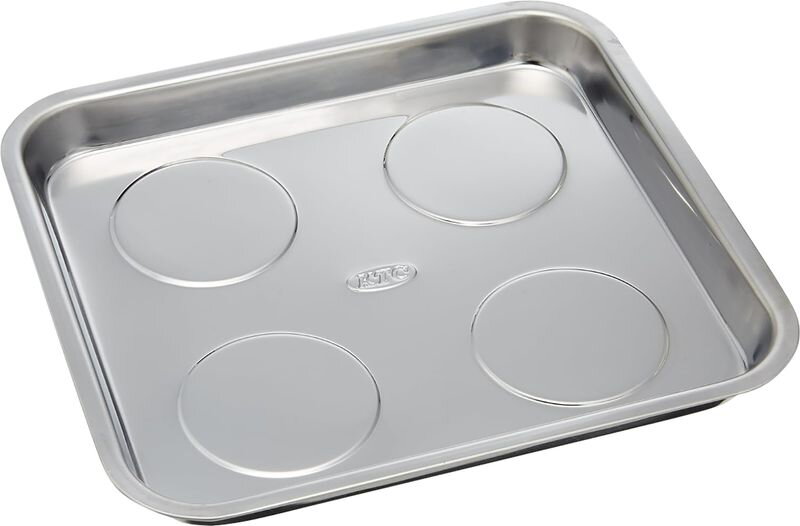 Miska Strend Pro, nádoba, na skrutky, magnetická, štvorcová, nerez, 270x292 mm