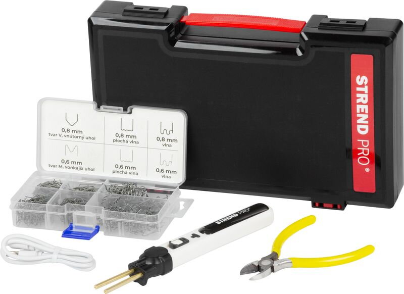 Pero Strend Pro, zváracie, na plasty, 2000 mAh. USB nabíjanie, s príslušenstvom Pero Strend Pro, zváracie, na plasty, 2000 mAh. USB nabíjanie, s príslušenstvom