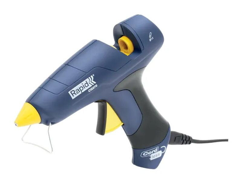 Pištoľ RAPID CG270, tavná lepiaca pištoľ, taviaca, na tavné tyčinky 12 mm