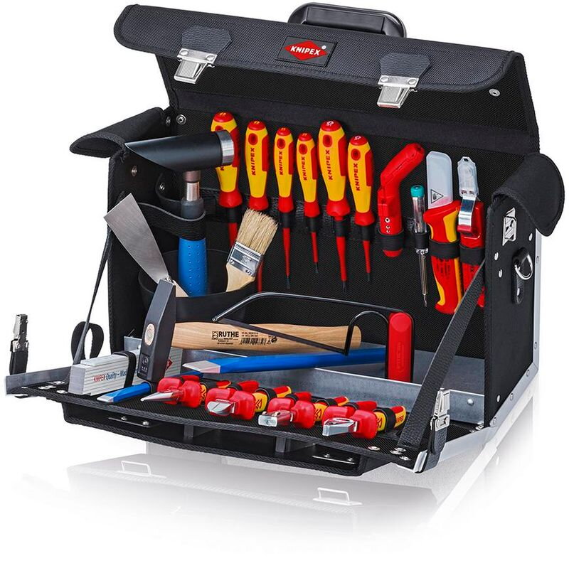 Kufrík KNIPEX 00 21 02 EL – "Elektro", 23-dielny
