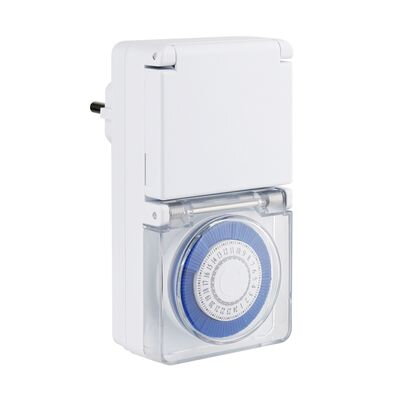 Časovač Strend Pro, mechanická spínacia zásuvka, 220-240 V, 3500 W