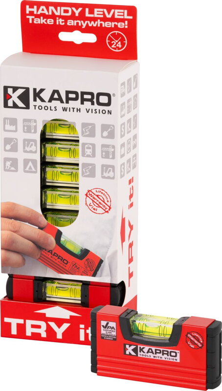 Vodováha KAPRO 246, MINI Handy level, 100 mm Vodováha KAPRO 246, MINI Handy level, 100 mm