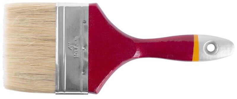 Štetec JA095 4,0 plochý s PVC štetinami
