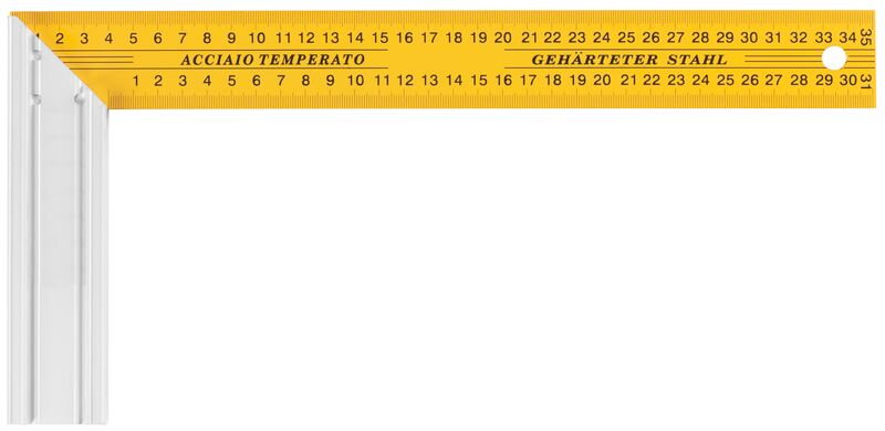 Uholník DY-5007B, 350 mm, Alu Uholník DY-5007B, 350 mm, Alu