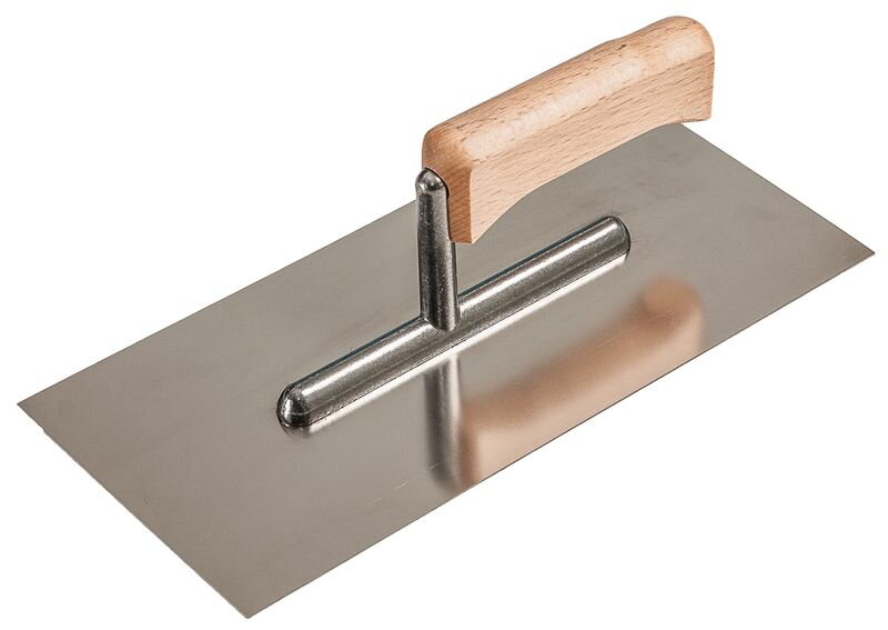 Hladítko Strend Pro Premium, 270x130 mm, nerez, drev. rúčka Hladítko Strend Pro Premium, 270x130 mm, nerez, drev. rúčka