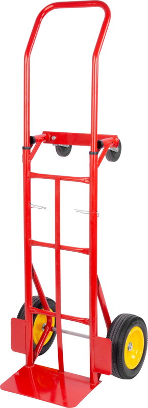 Rudľa Strend Pro 2in1, skladacia, prepravný a plošinový vozík