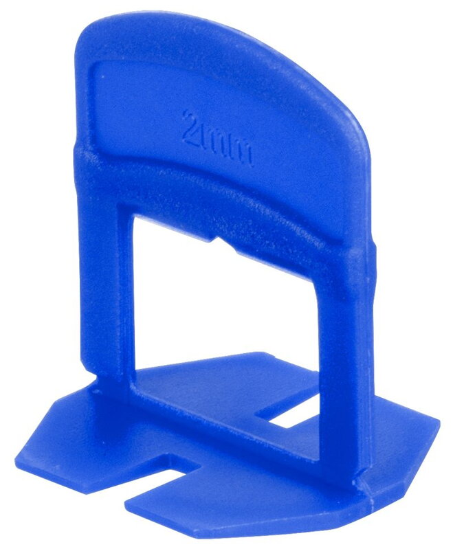 Medzerník LS230T, nivelačný, pod obklad, 2.0 mm, bal. 300 ks, plast modrý Medzerník LS230T, nivelačný, pod obklad, 2.0 mm, bal. 300 ks, plast modrý