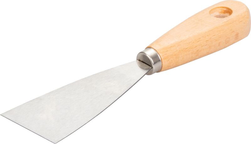 Stierka Strend Pro S1605, 50 mm, oceľ, drevená rúčka Stierka Strend Pro S1605, 50 mm, oceľ, drevená rúčka