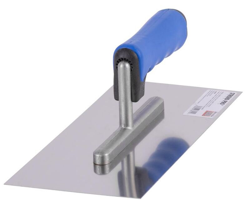 Hladítko Premium Blueline, hladké, 270x130 mm, nerez