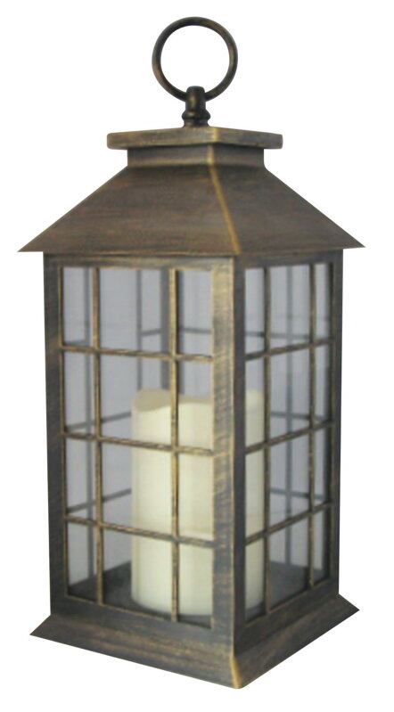 Lampáš MagicHome LP2140, 30 cm, LED, plastový, vintage štýl Lampáš MagicHome LP2140, 30 cm, LED, plastový, vintage štýl