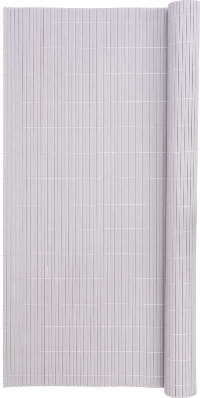 Umelý bambusový plot PVC, 1,5x3 m, šedý, UV odolný Umelý bambusový plot PVC, 1,5x3 m, šedý, UV odolný