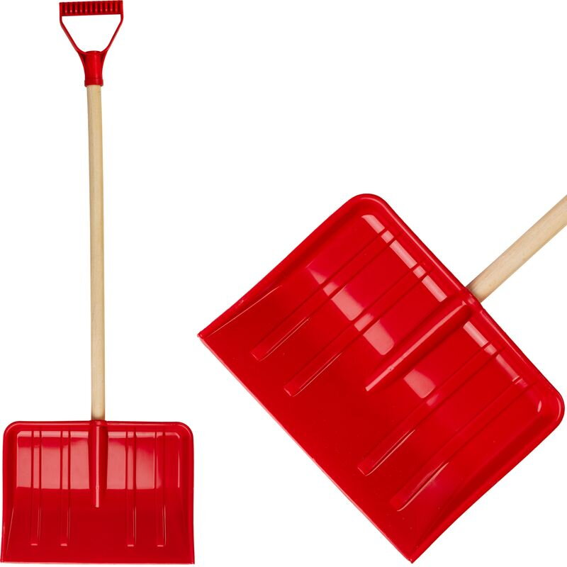 Odhrňovač detský BOBAS 285x210 mm, lopata na sneh, drevená násada Odhrňovač detský BOBAS 285x210 mm, lopata na sneh, drevená násada