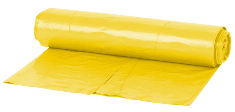 Vrecia na odpad ROLO MagicHome, recyklačné, žlté, 120 l, 25 ks Vrecia na odpad ROLO MagicHome, recyklačné, žlté, 120 l, 25 ks