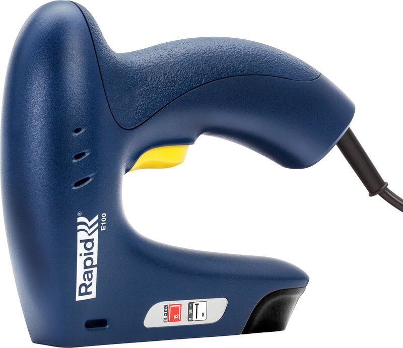 Elektrická sponkovačka RAPID E100R HOBBY, čalúnická, klincovačka Elektrická sponkovačka RAPID E100R HOBBY, čalúnická, klincovačka
