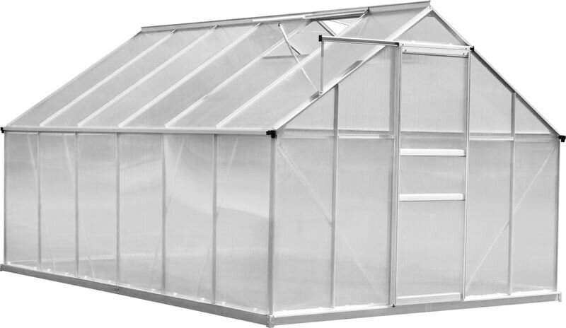 Skleník Strend Pro Greenhouse, Alu, PC 6 mm, 370x250x195cm Skleník Strend Pro Greenhouse, Alu, PC 6 mm, 370x250x195cm