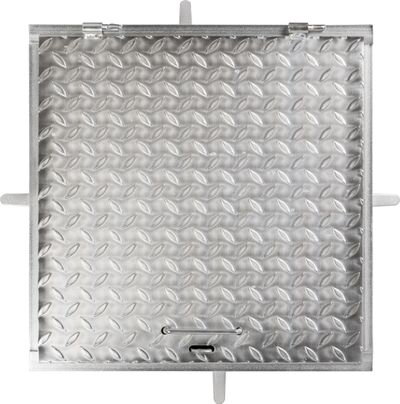 Poklop MC60, 600x600 mm, kanálový, pozinkovaný, max. 150 kg Poklop MC60, 600x600 mm, kanálový, pozinkovaný, max. 150 kg