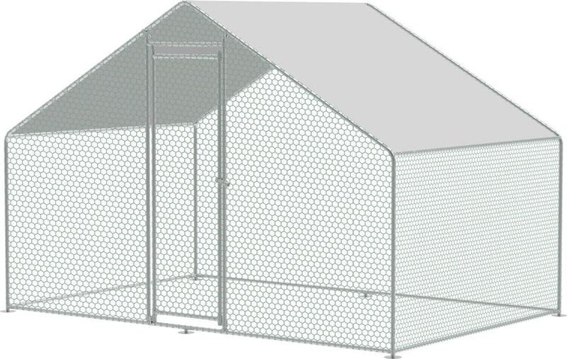 Kurín pre sliepky, voliéra, klietka, kurnik, so strechou, 3x2x2 m Kurín pre sliepky, voliéra, klietka, kurnik, so strechou, 3x2x2 m