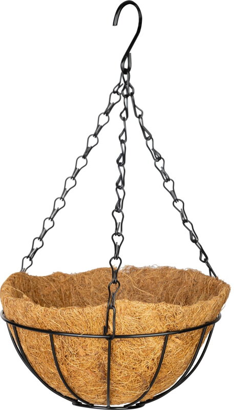 Vešiak Strend Pro – visiaci držiak na kvetináč s retiazkou, 20 cm