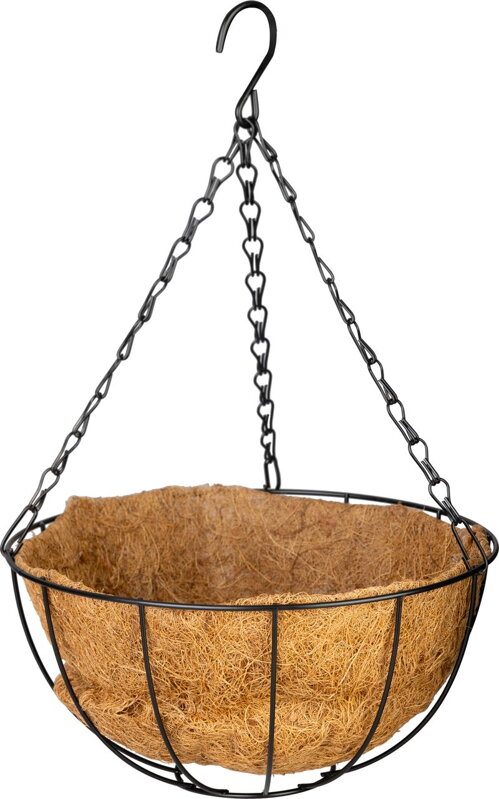 Vešiak Strend Pro – visiaci držiak na kvetináč s retiazkou, 25 cm Vešiak Strend Pro – visiaci držiak na kvetináč s retiazkou, 25 cm