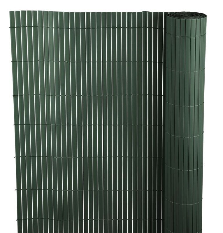 Umelý bambusový plot PVC 900 mm, zelený, 3 m, UV ochrana Umelý bambusový plot PVC 900 mm, zelený, 3 m, UV ochrana