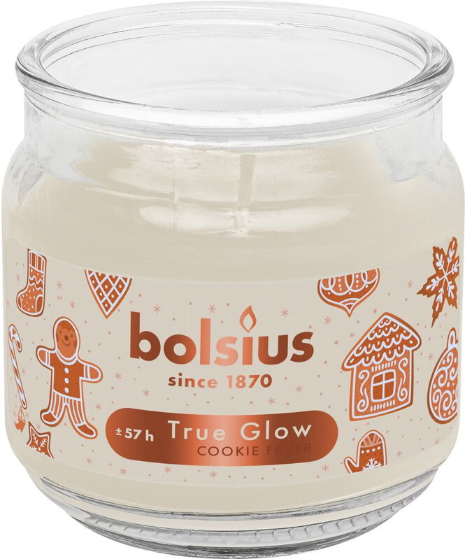 Vonná sviečka Bolsius Large Jar Cookie Fever, 57 hodín horenia Vonná sviečka Bolsius Large Jar Cookie Fever, 57 hodín horenia