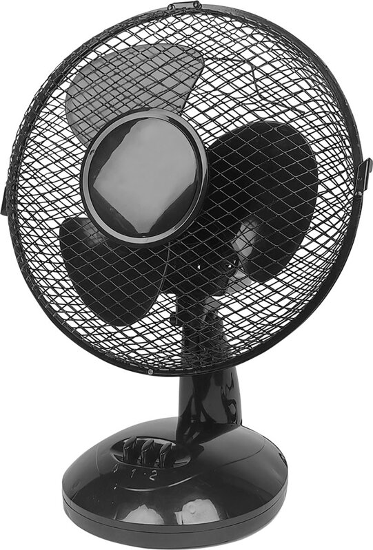 Ventilátor Strend Pro, stolový, čierny, 23 cm, 25 W Ventilátor Strend Pro, stolový, čierny, 23 cm, 25 W