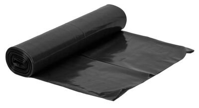 Vrecia na odpad ROLO LDPE, čierne, 120 l, 25 ks Vrecia na odpad ROLO LDPE, čierne, 120 l, 25 ks