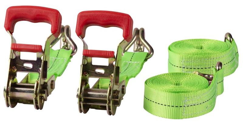 Popruh upínací Strend Pro 30 mm, pás s račňou, 4,5 m, 2 ks