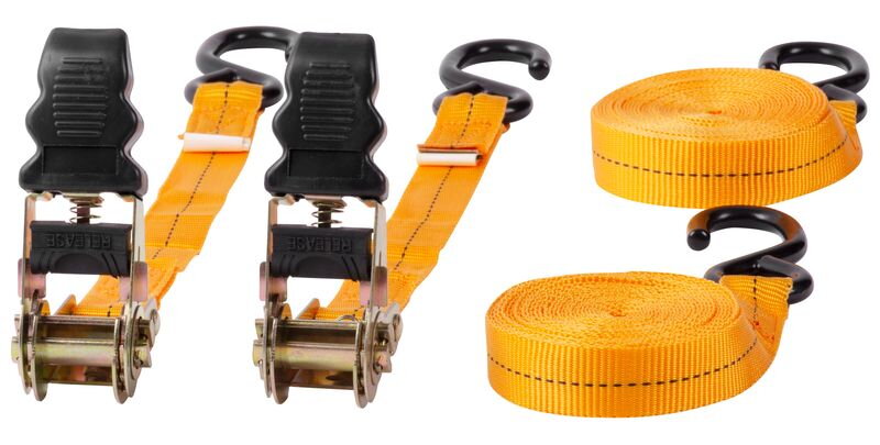 Popruh upínací Strend Pro 25 mm, pás s račňou, 4,5 m Popruh upínací Strend Pro 25 mm, pás s račňou, 4,5 m