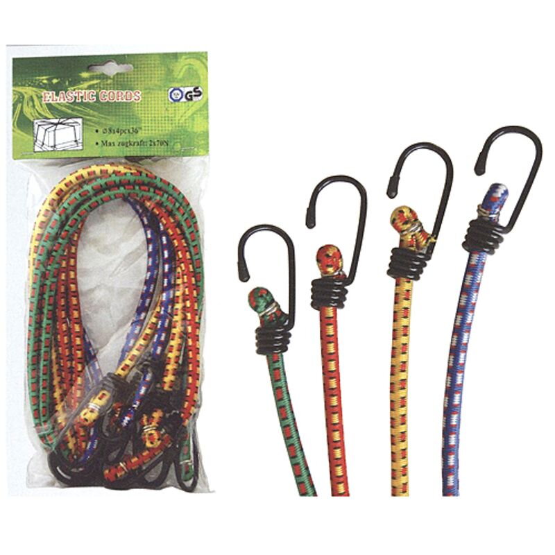 Guma upínacia Strend Pro LB345, 8 mm, 4×100 cm, 7 kg