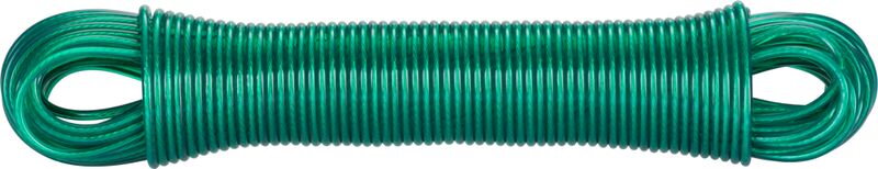 Šnúra na prádlo ROPE PVC WiCo 30 m, 4 mm, oceľové jadro Šnúra na prádlo ROPE PVC WiCo 30 m, 4 mm, oceľové jadro