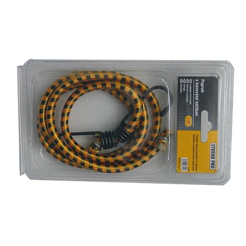 Guma upínacia Strend Pro LB340, 8 mm, 100 cm, s oceľovými háčikmi