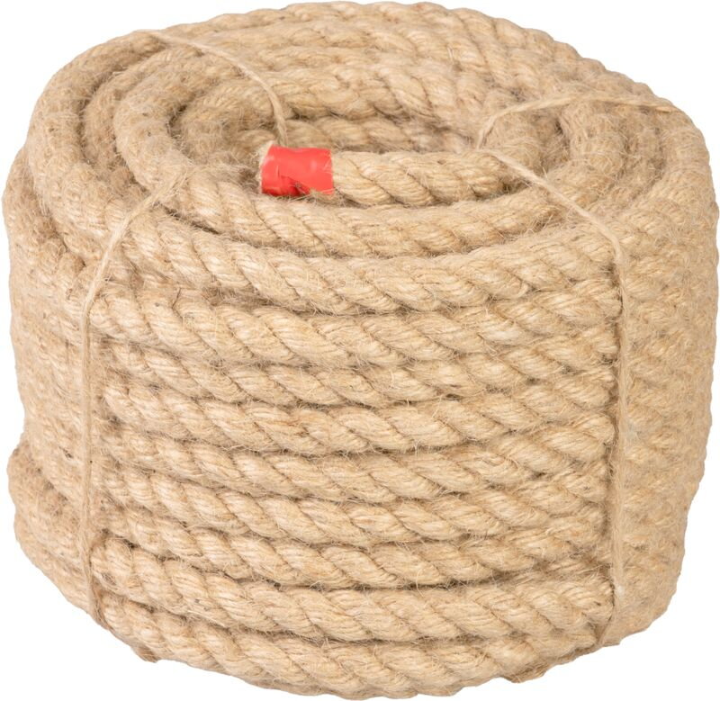 Lano Strend Pro Garden, jutové, trojpramenné, 12 mm, L-20 m