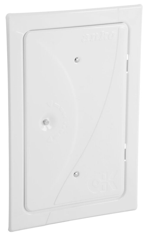 Revízne dvierka Anko C2.2G 160x280 mm, komínové, biele Revízne dvierka Anko C2.2G 160x280 mm, komínové, biele