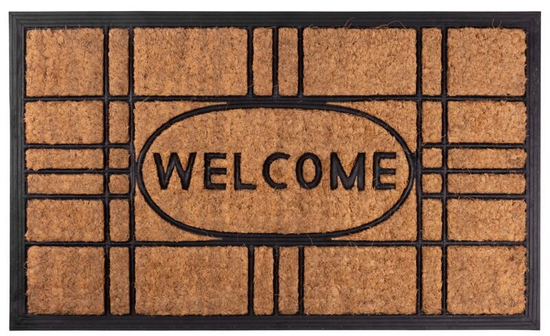 Rohožka pred dvere Welcome – 45x75 cm, hnedá Rohožka pred dvere Welcome – 45x75 cm, hnedá