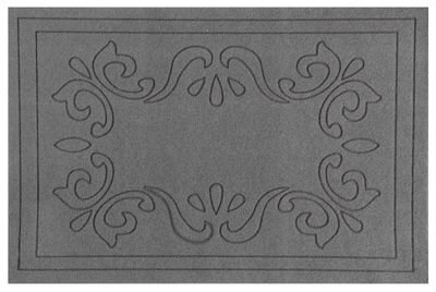 Rohožka pred dvere KHR002-02, sivá, 40x60 cm