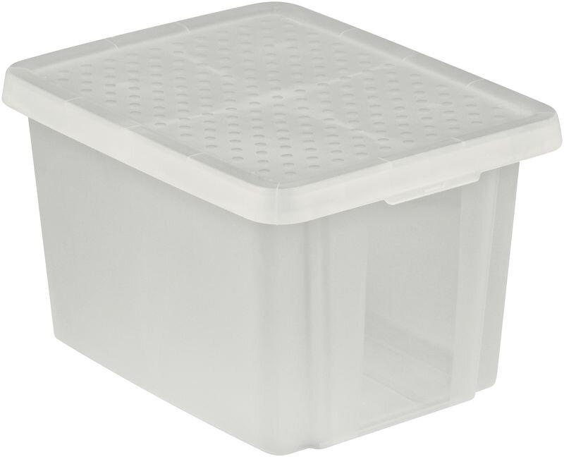 Box s vekom Curver ESSENTIALS, 26 l, priesvitný, 44×34×27 cm Box s vekom Curver ESSENTIALS, 26 l, priesvitný, 44×34×27 cm