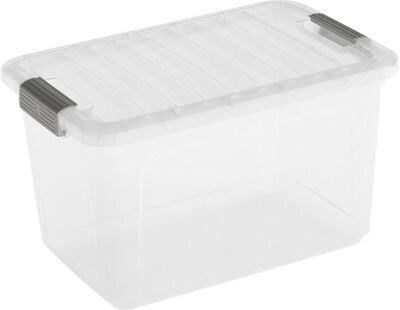 Box s vekom KIS W Box S, 15 l, priesvitný, 25×38×23 cm Box s vekom KIS W Box S, 15 l, priesvitný, 25×38×23 cm