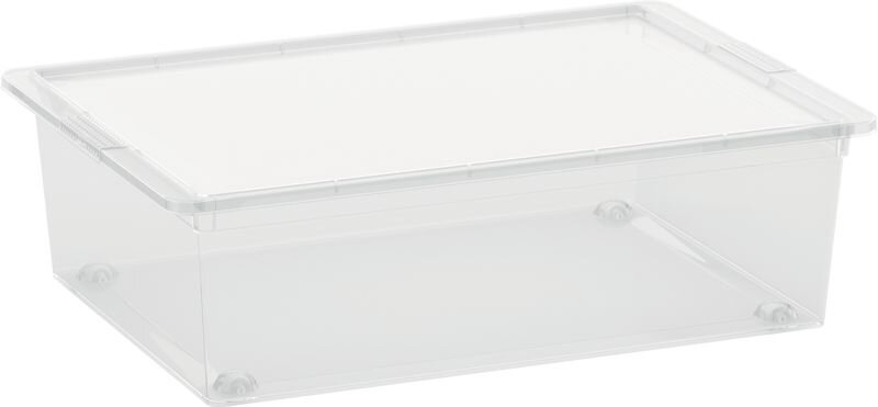 Box s vekom KIS C-box L, 27 l, priesvitný, 39×55×16 cm Box s vekom KIS C-box L, 27 l, priesvitný, 39×55×16 cm