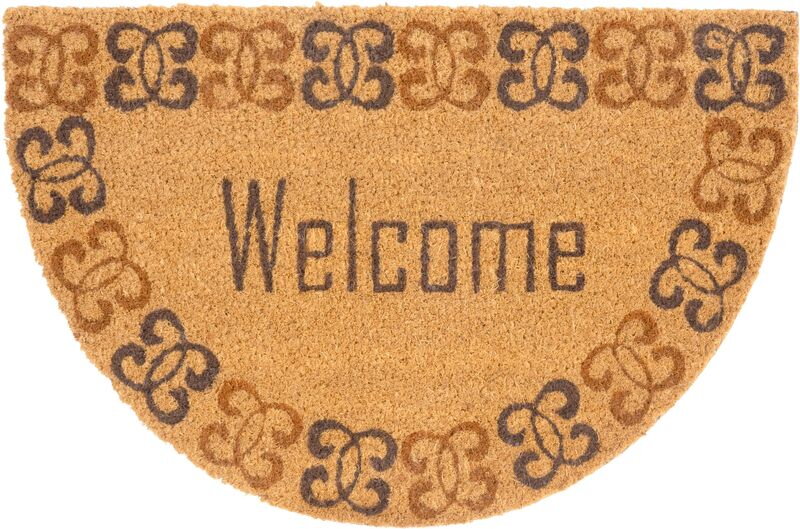 Rohožka MagicHome, pred dvere, Welcome, kokos/pvc, 40x60 cm