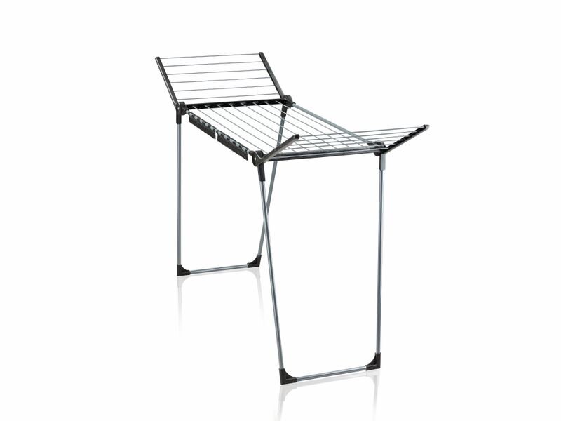 Sušiak na prádlo LEIFHEIT Pegasus 150 Solid Slim, čierny, na bielizeň, skladací