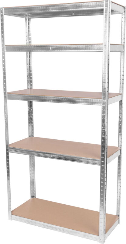 Regál Racks RAT40 MS – kovový, 5 políc, 180x90x40 cm, 175 kg/polica Regál Racks RAT40 MS – kovový, 5 políc, 180x90x40 cm, 175 kg/polica