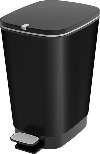 Kôš na odpadky KIS Chic Bin M, 35L, matný čierny, 40,5x26,5x45 cm