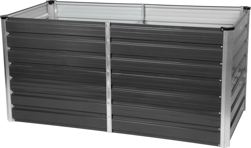 Vyvýšený záhon Strend Pro Garden, 80x160x77 cm, kov, extra pevný Vyvýšený záhon Strend Pro Garden, 80x160x77 cm, kov, extra pevný