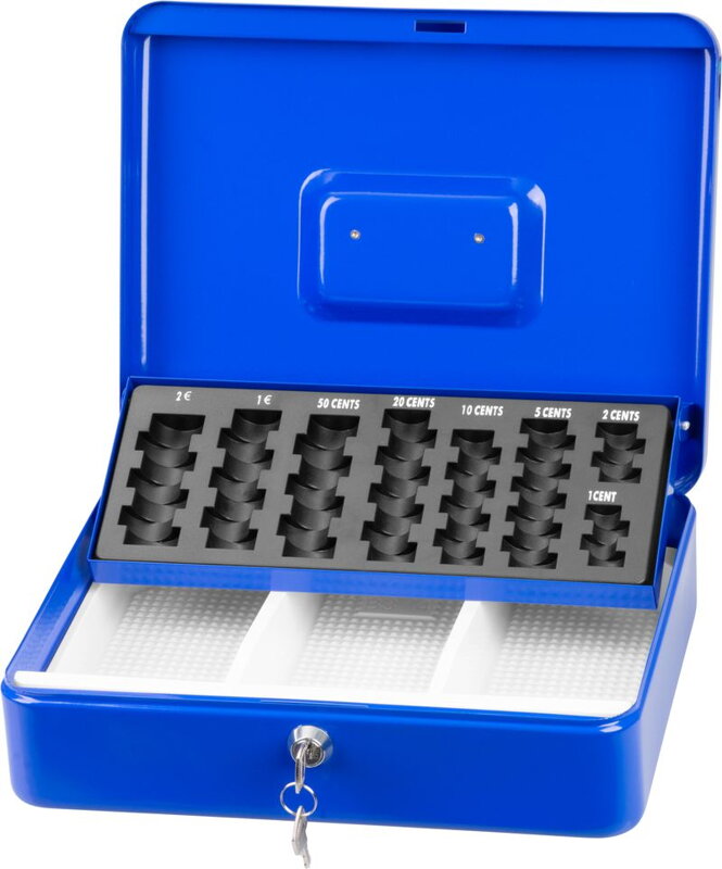 Skrinka na peniaze a mince CashBox, 300x240x90 mm Skrinka na peniaze a mince CashBox, 300x240x90 mm