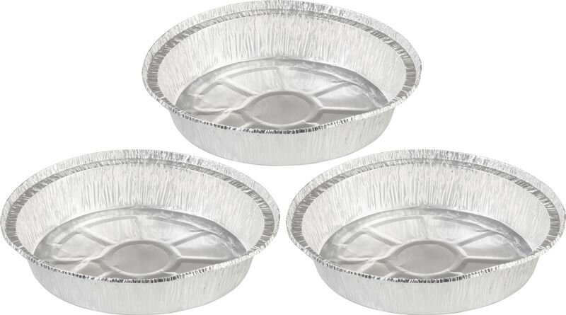 Miska MagicHome, 22,4x4,6 cm, grilovacia, 3 ks, Alu, okrúhla