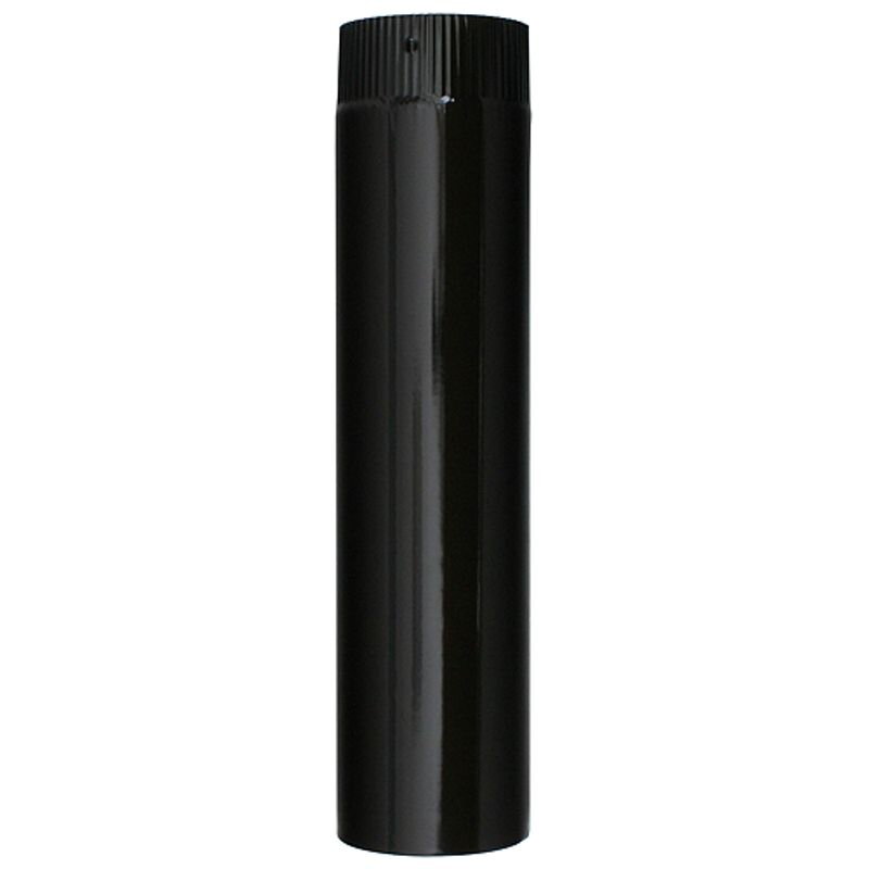 Rúra Smalt 500 mm, hnedá, smaltovaná, 120 mm