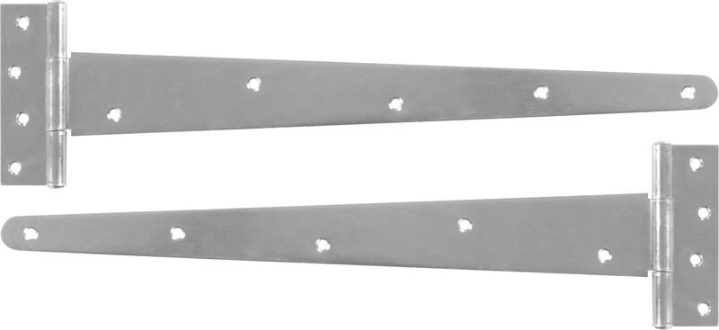 Záves dverový T-LINK 400 mm, vratový, pozinkovaný, 2 ks Záves dverový T-LINK 400 mm, vratový, pozinkovaný, 2 ks