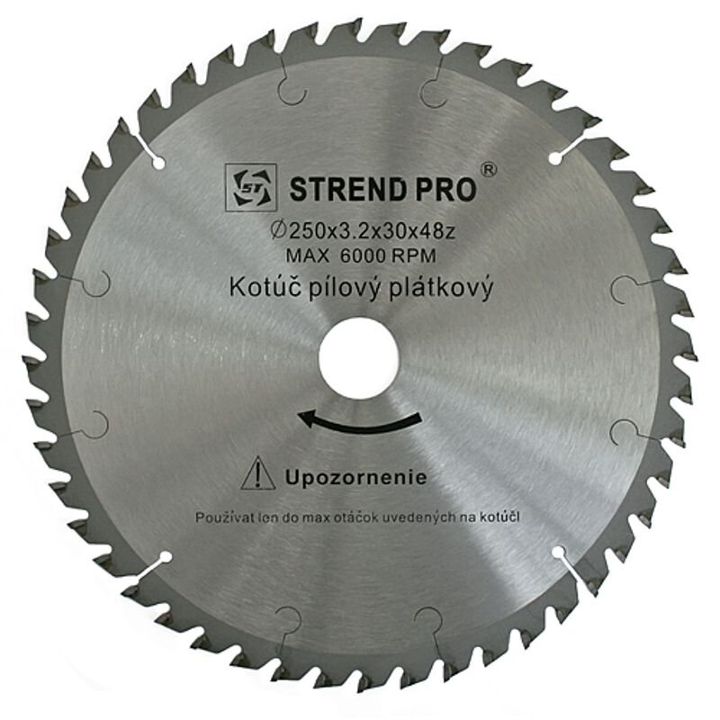 Pílový kotúč SuperSaw NWP 250x3,2x30 40T, na drevo, SK plátky