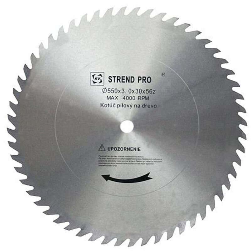 Pílový kotúč SuperSaw CW 600x3,5x30 56T, na drevo, bez plátkov
